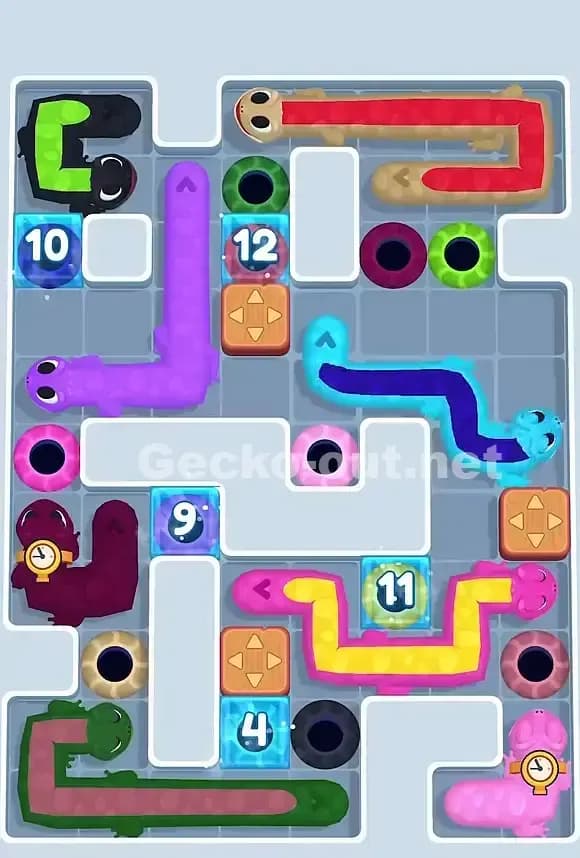 Gecko Out Level 811 Screenshot