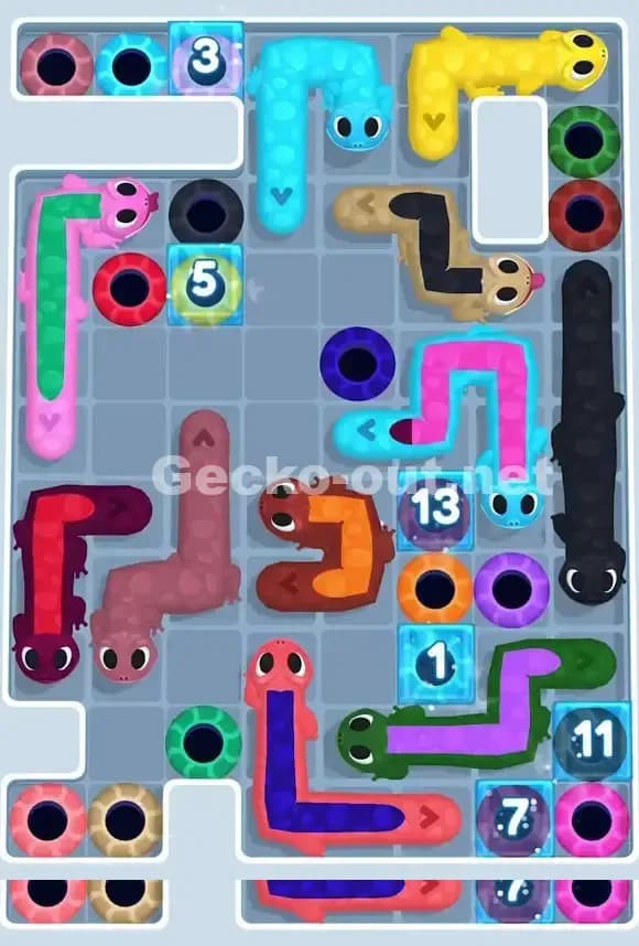 Gecko Out Level 817 Solution 1