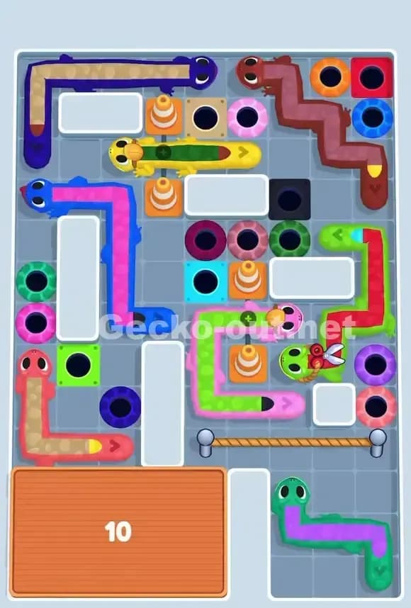 Gecko Out Level 702 Screenshot