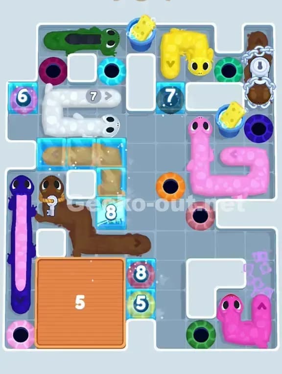 Gecko Out Level 984 Screenshot