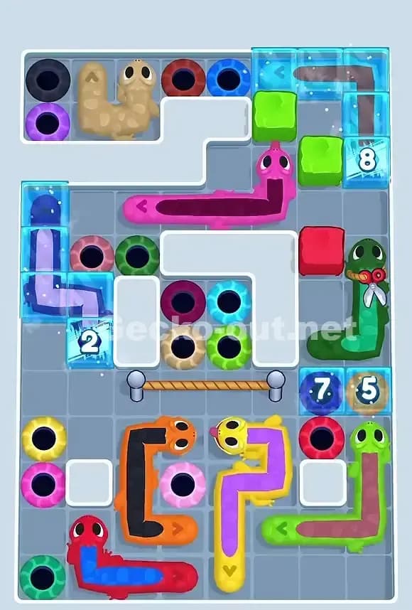 Gecko Out Level 814 Screenshot