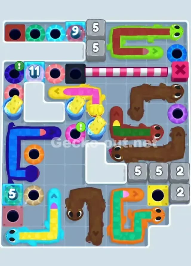 Gecko Out Level 1090 Gameplay