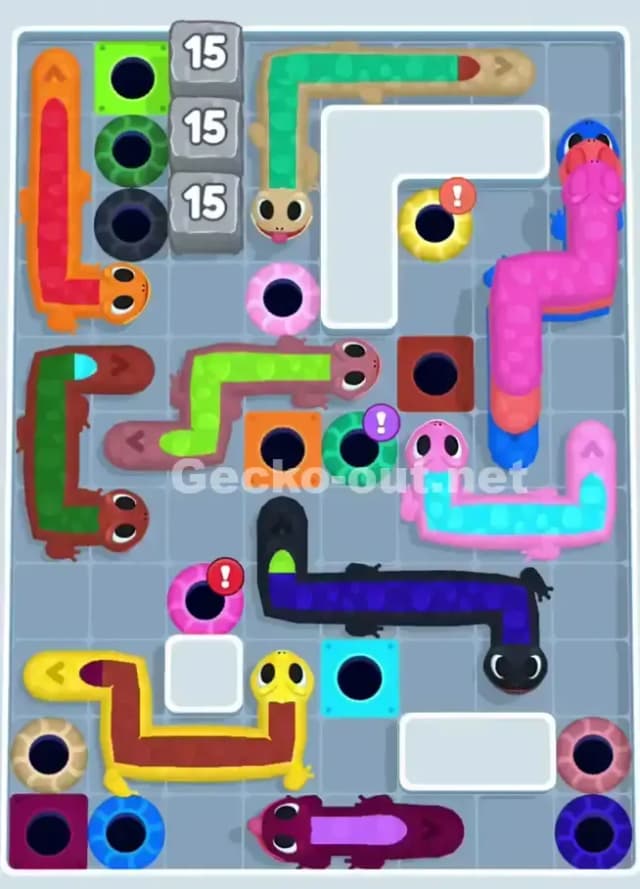 Gecko Out Level 1058 Gameplay