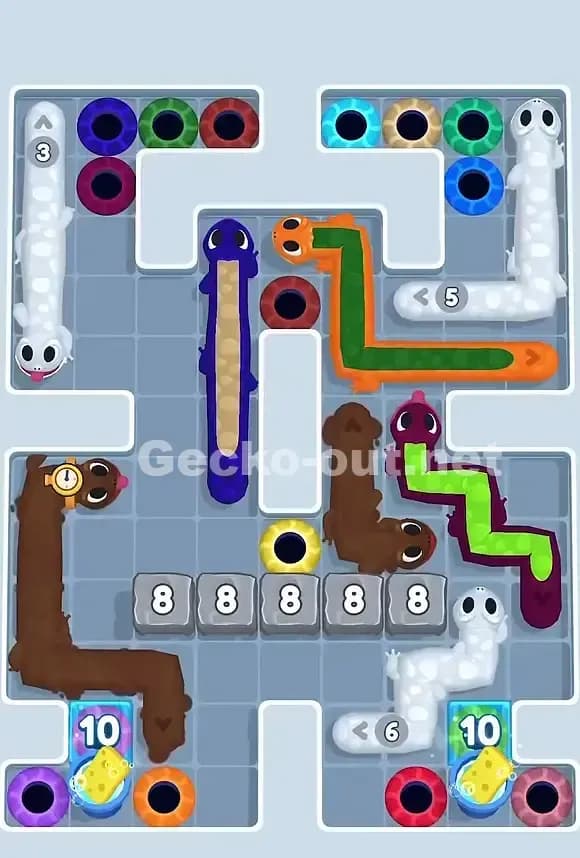 Gecko Out Level 838 Gameplay