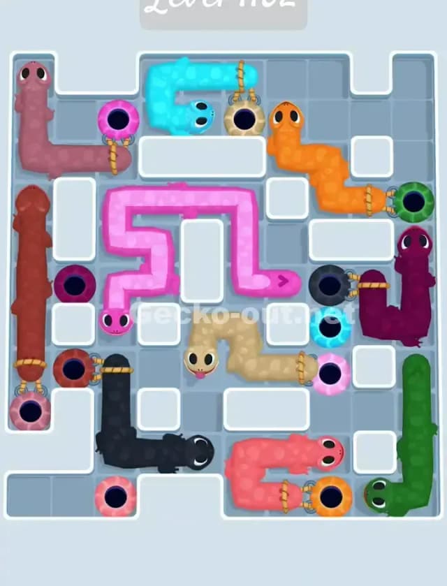 Gecko Out Level 1152 Solution 2