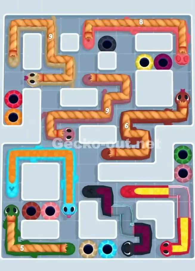 Gecko Out Level 1050 Screenshot