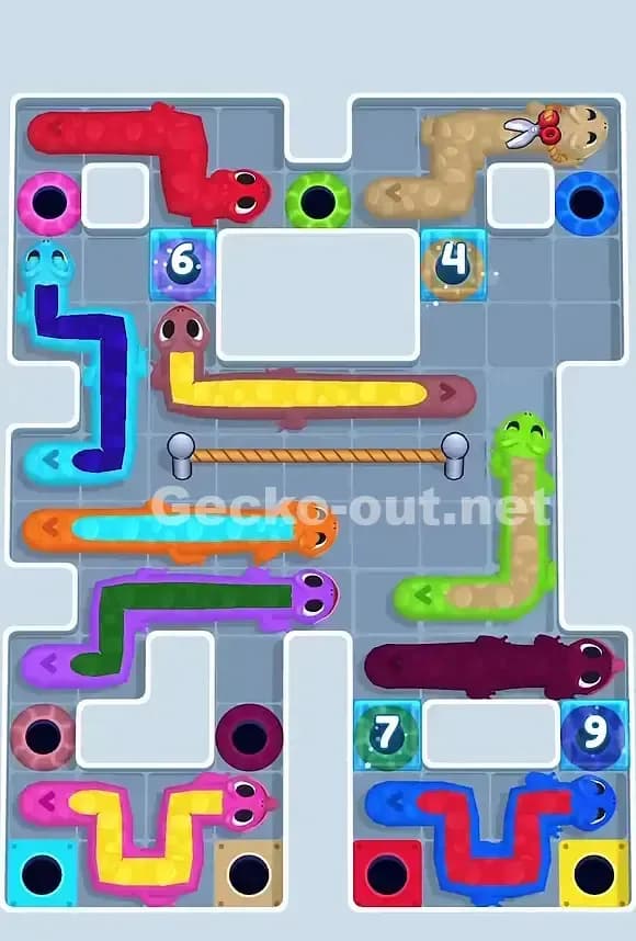 Gecko Out Level 830 Screenshot