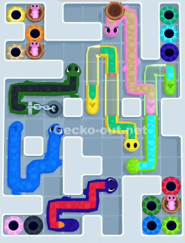 Gecko Out Level 1136 Solution 1