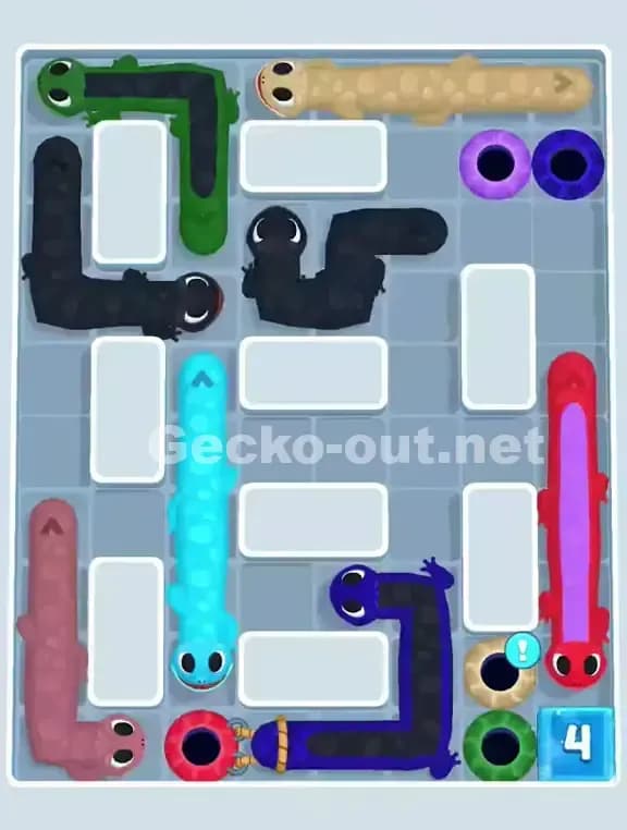 Gecko Out Level 943 Solution 2