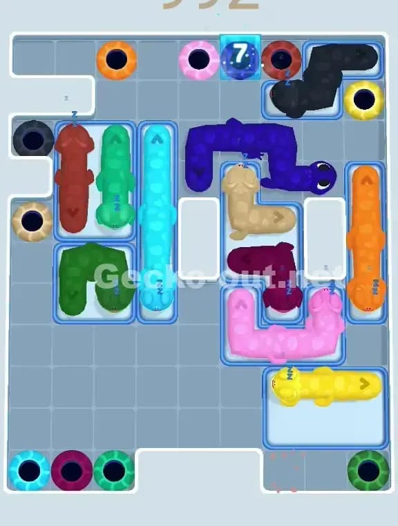 Gecko Out Level 992 Screenshot