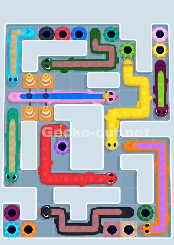 Gecko Out Level 919 Screenshot