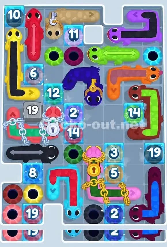 Gecko Out Level 821 Gameplay