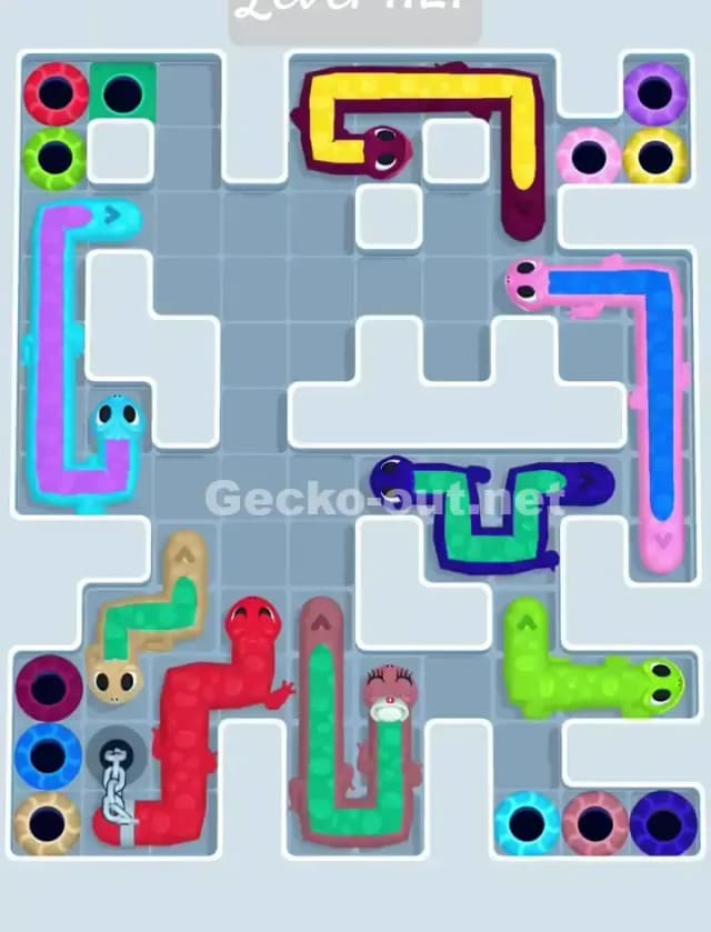 Gecko Out Level 1121 Solution 2