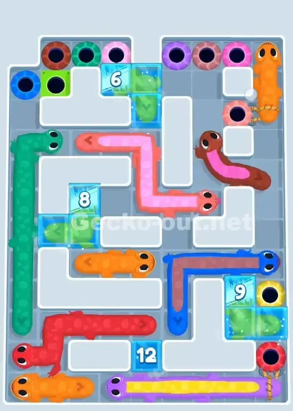 Gecko Out Level 917 Solution 1