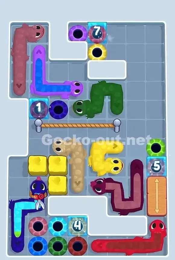 Gecko Out Level 812 Solution 2