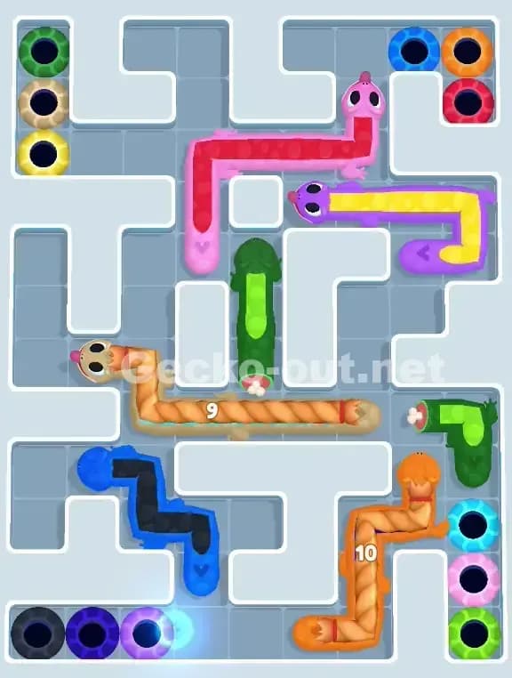 Gecko Out Level 1010 Screenshot