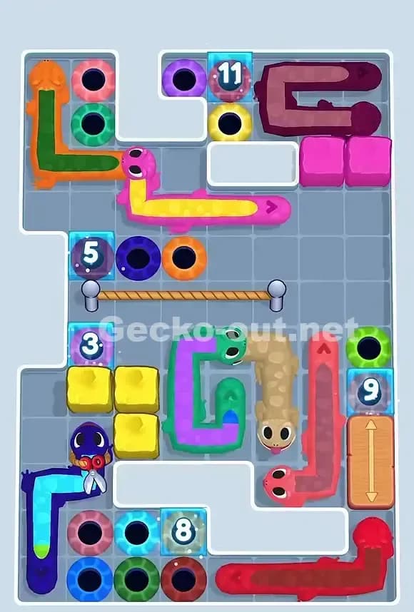 Gecko Out Level 812 Screenshot