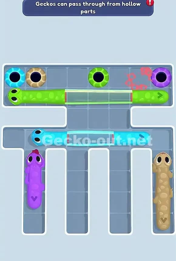 Gecko Out Level 864 Solution 2