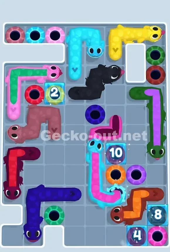 Gecko Out Level 817 Solution 2