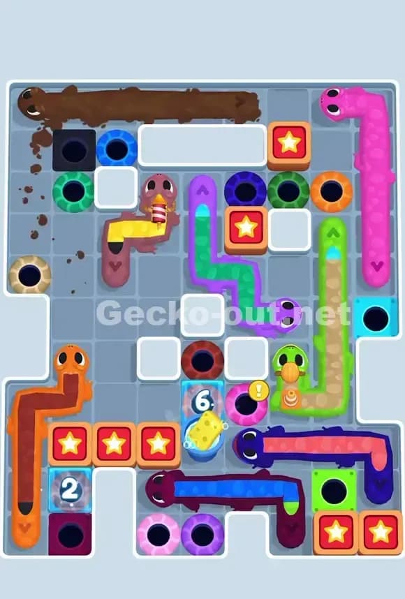Gecko Out Level 703 Solution 1