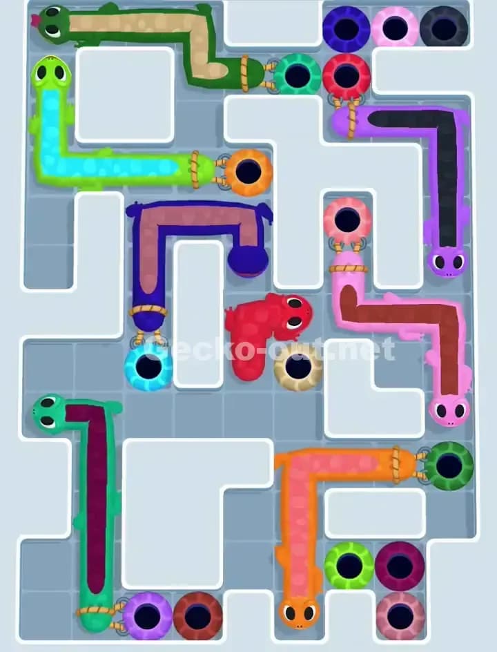 Gecko Out Level 1158 Screenshot