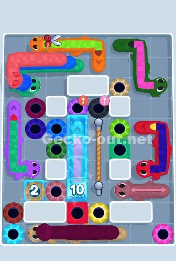 Gecko Out Level 856 Screenshot