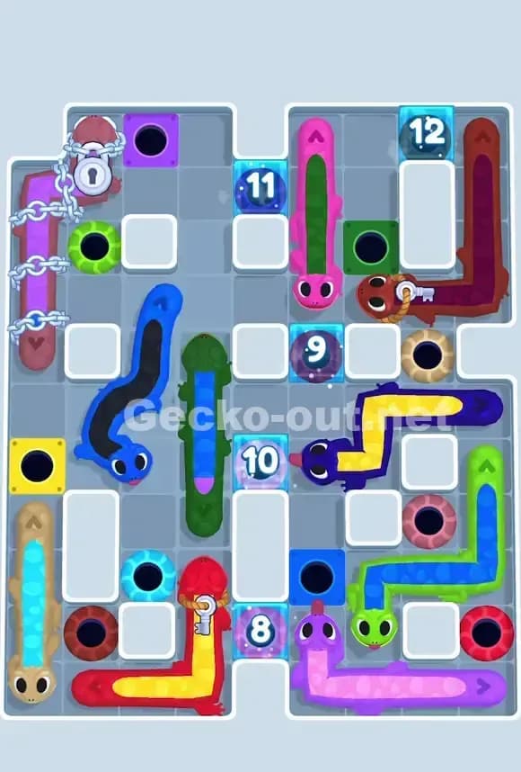 Gecko Out Level 861 Screenshot