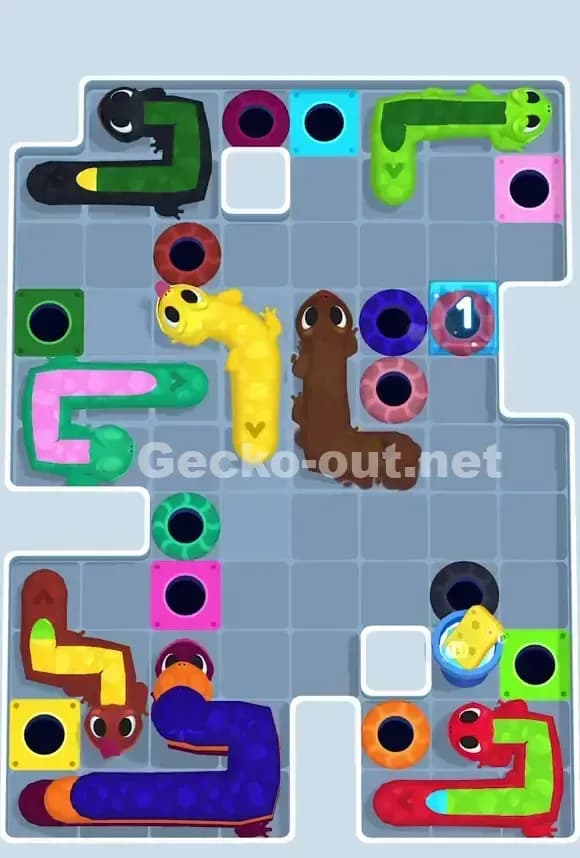 Gecko Out Level 855 Solution 2