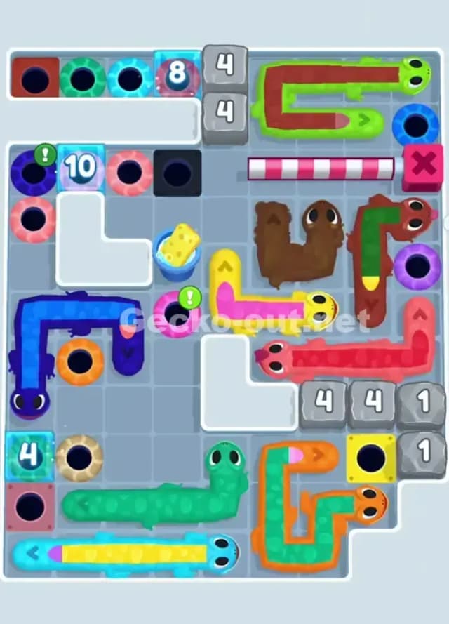 Gecko Out Level 1090 Solution 1