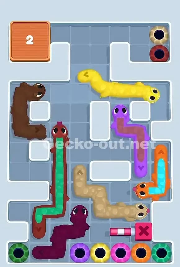 Gecko Out Level 835 Solution 2