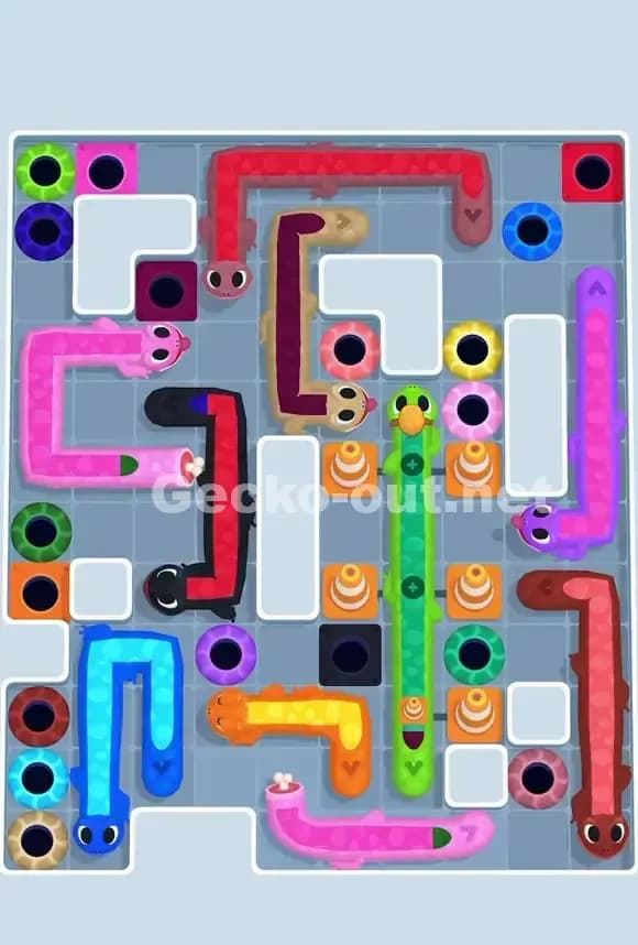 Gecko Out Level 699 Screenshot