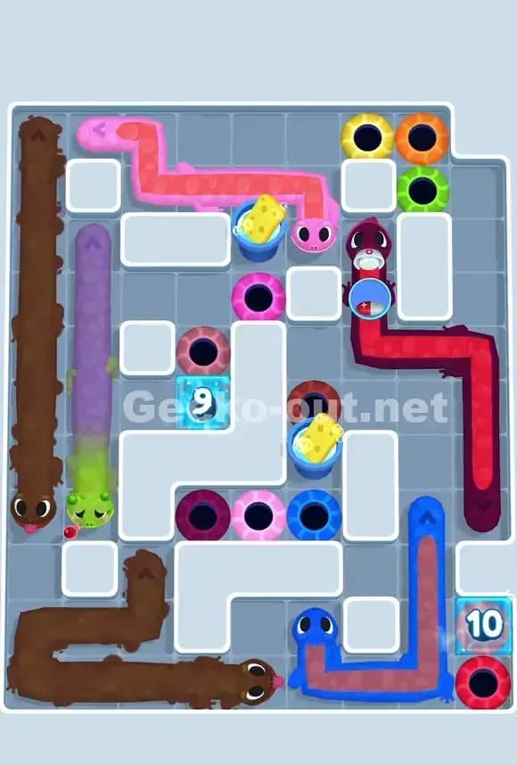 Gecko Out Level 796 Screenshot