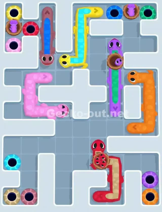 Gecko Out Level 1078 Solution 2