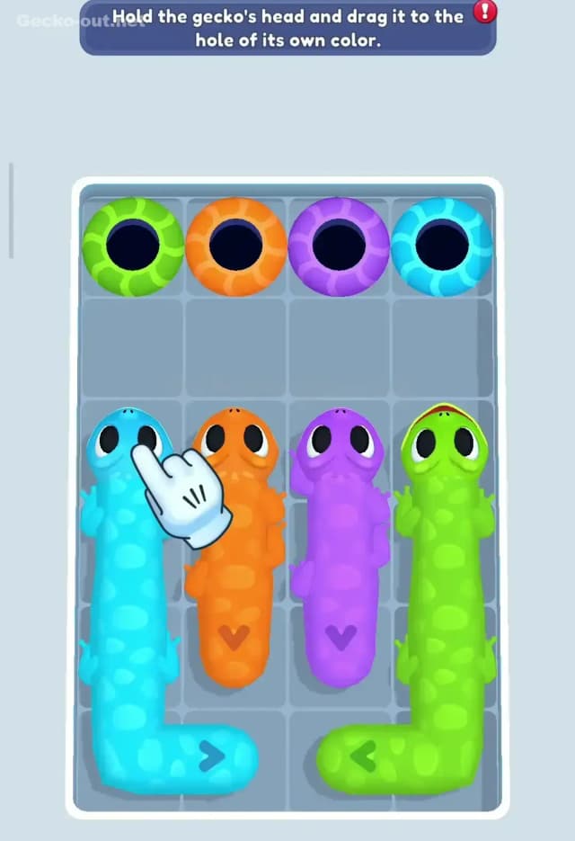 Gecko Out Level 1 Gameplay