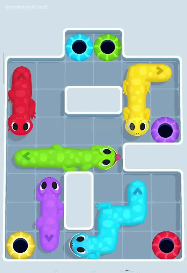 Gecko Out Level 6 Gameplay