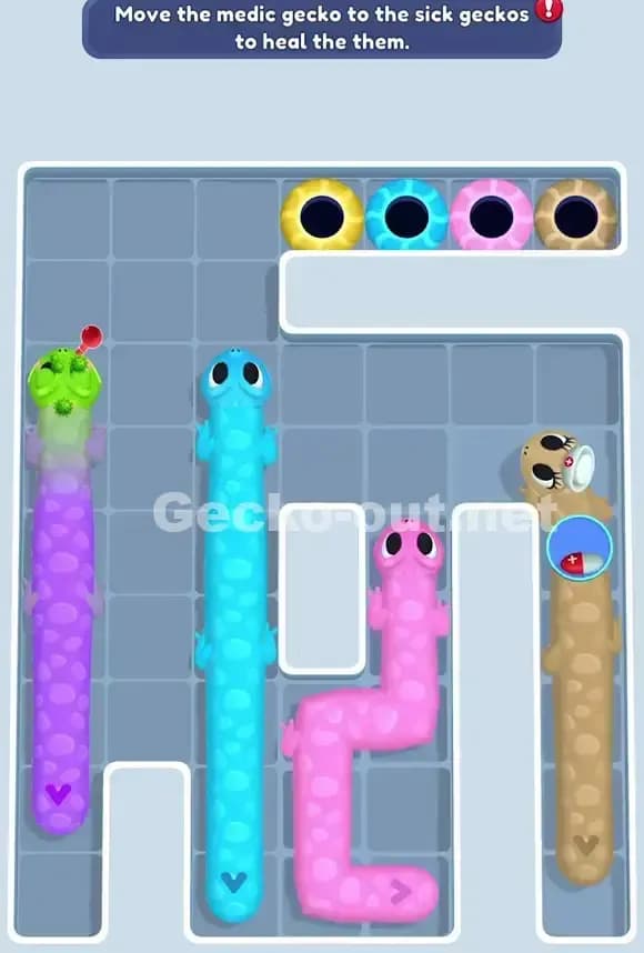 Gecko Out Level 723 Solution 2