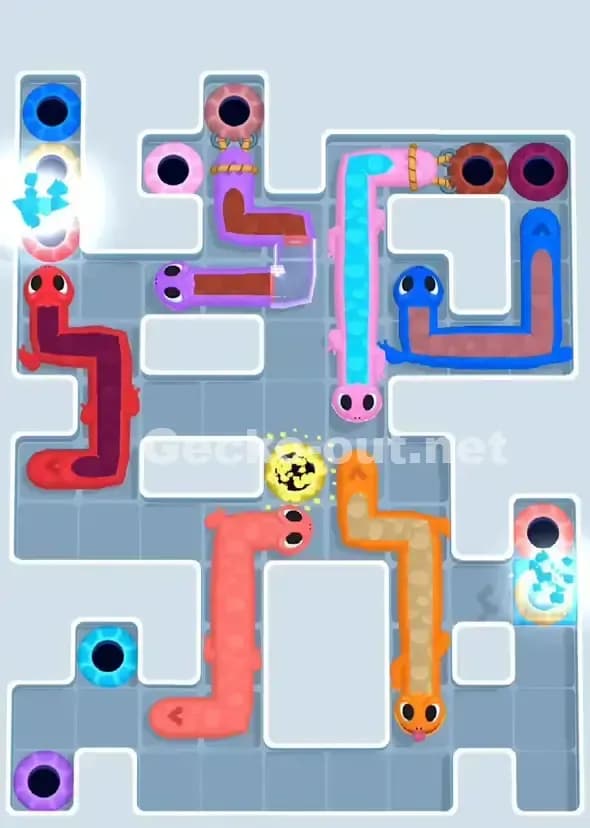 Gecko Out Level 909 Solution 2