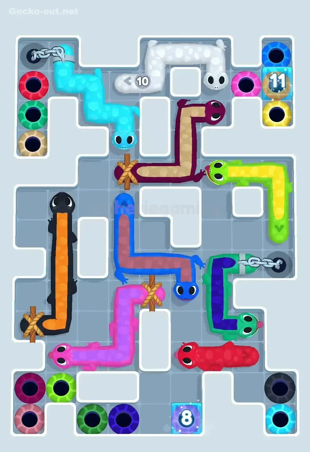 Gecko Out Level 535 Screenshot