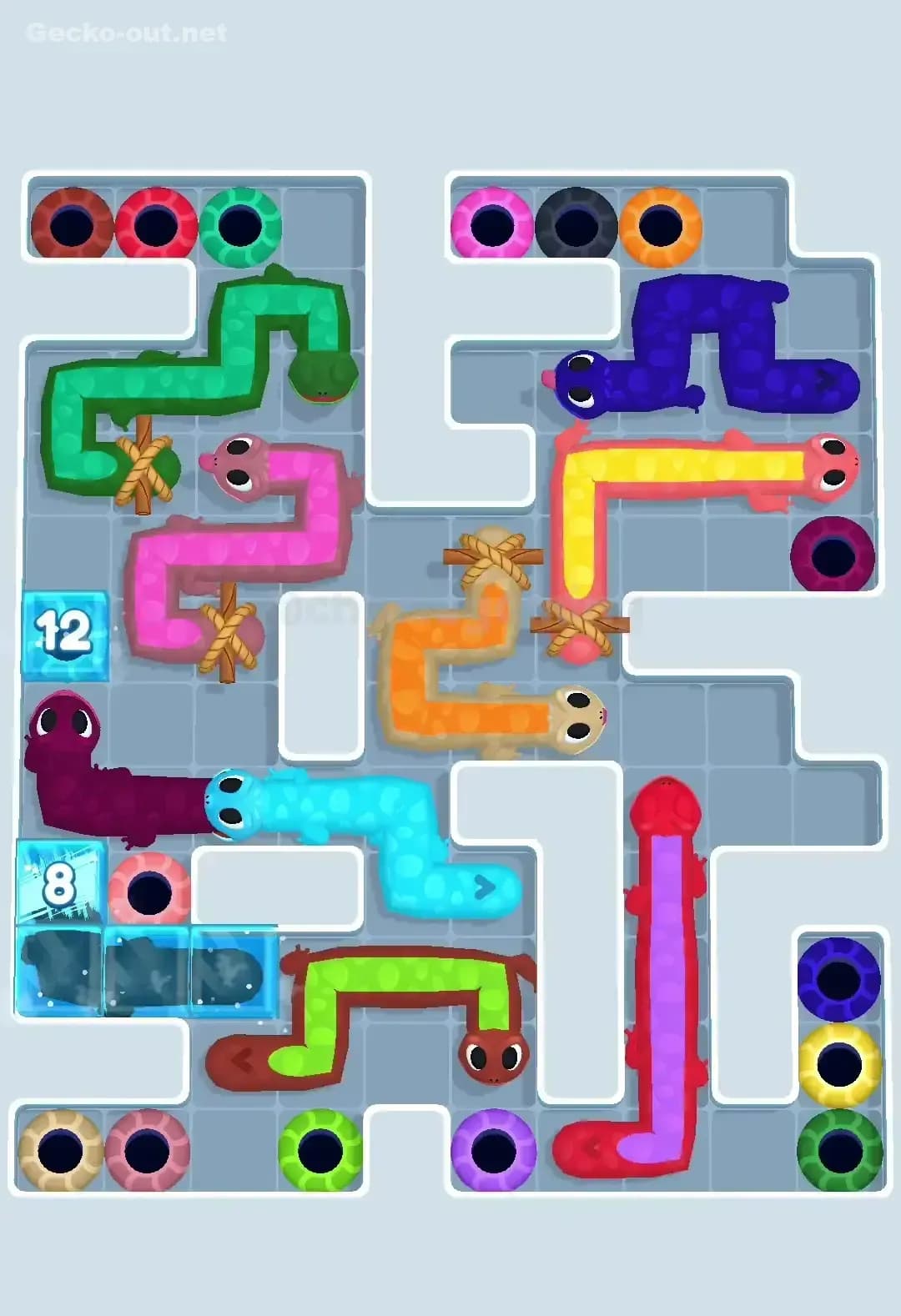 Gecko Out Level 514 Screenshot