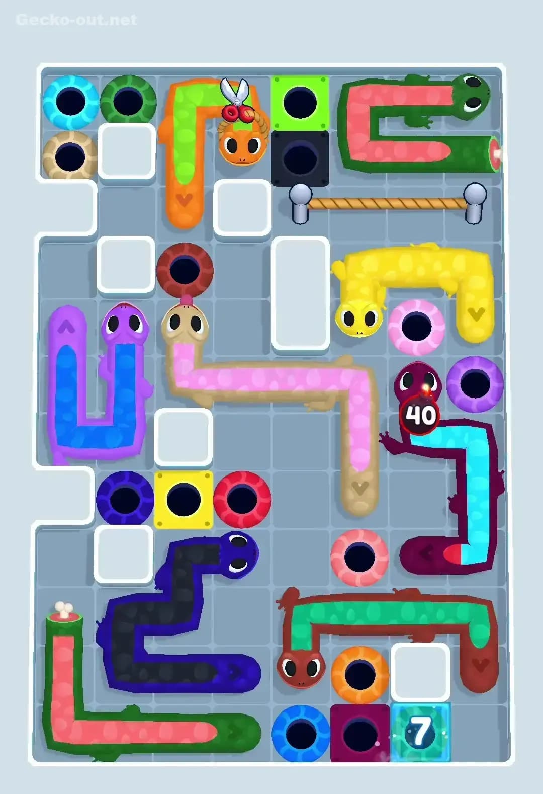 Gecko Out Level 495 Screenshot