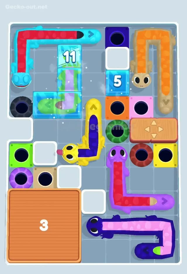 Gecko Out Level 443 Gameplay