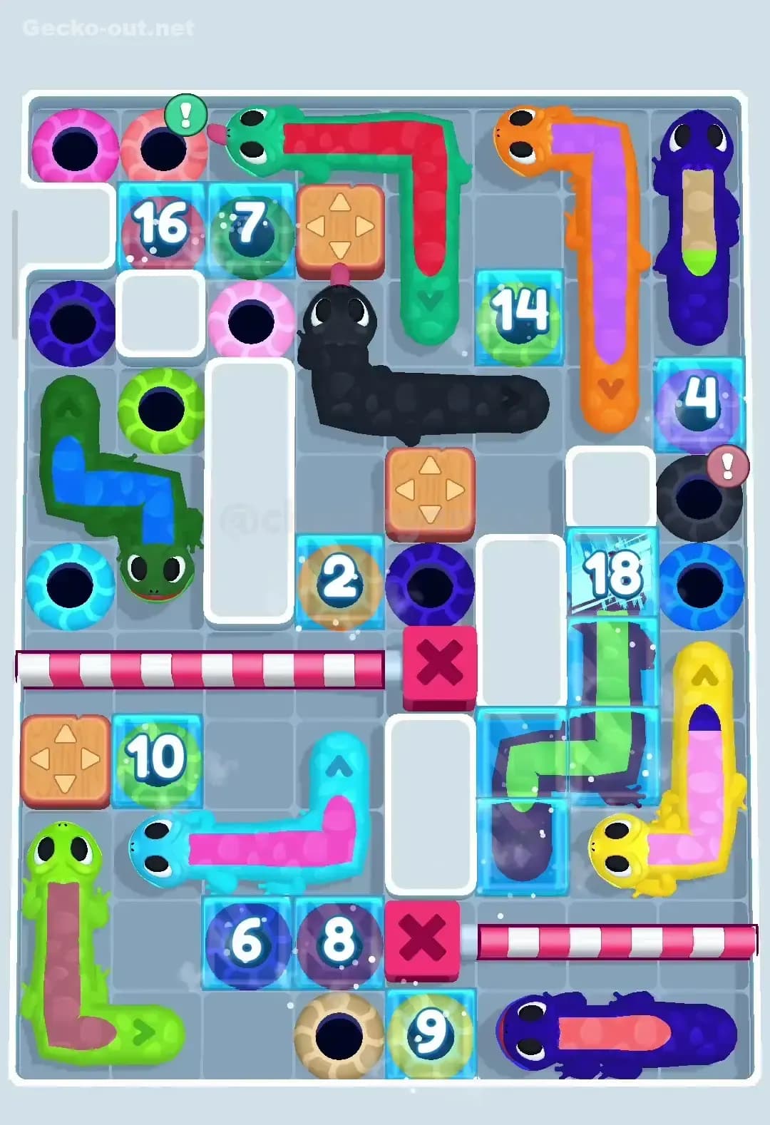 Gecko Out Level 166 Screenshot