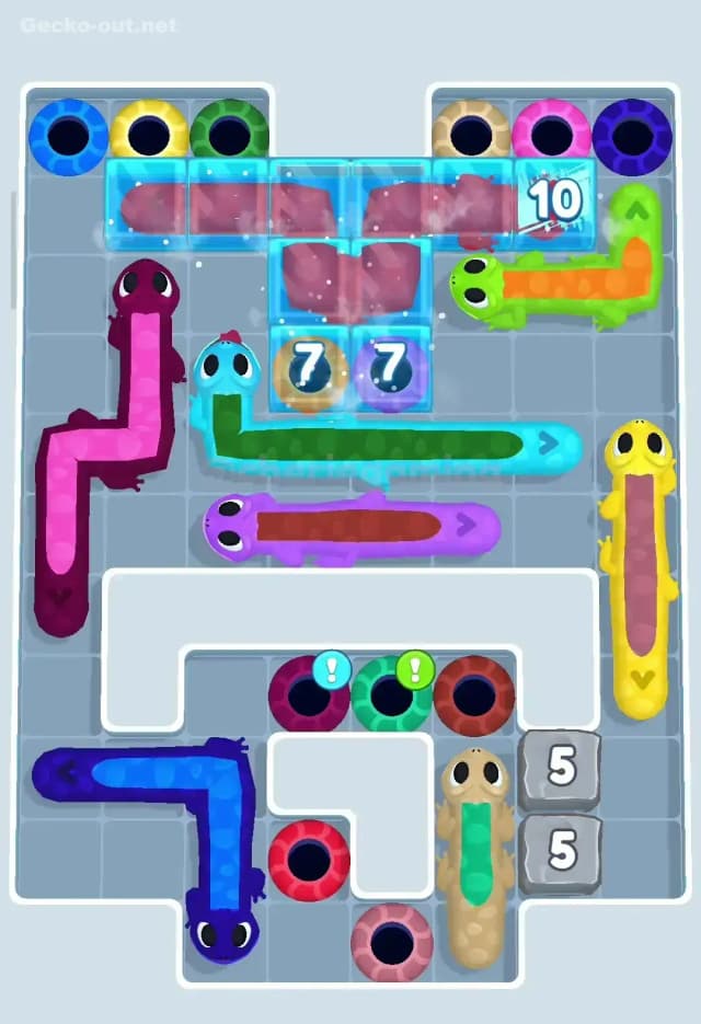 Gecko Out Level 141 Gameplay