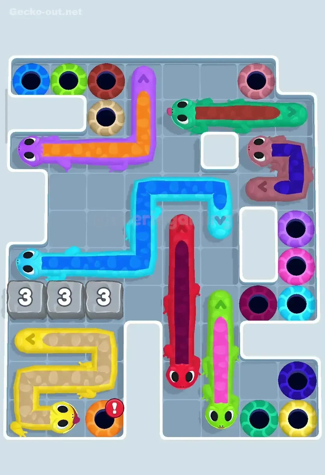 Gecko Out Level 140 Screenshot