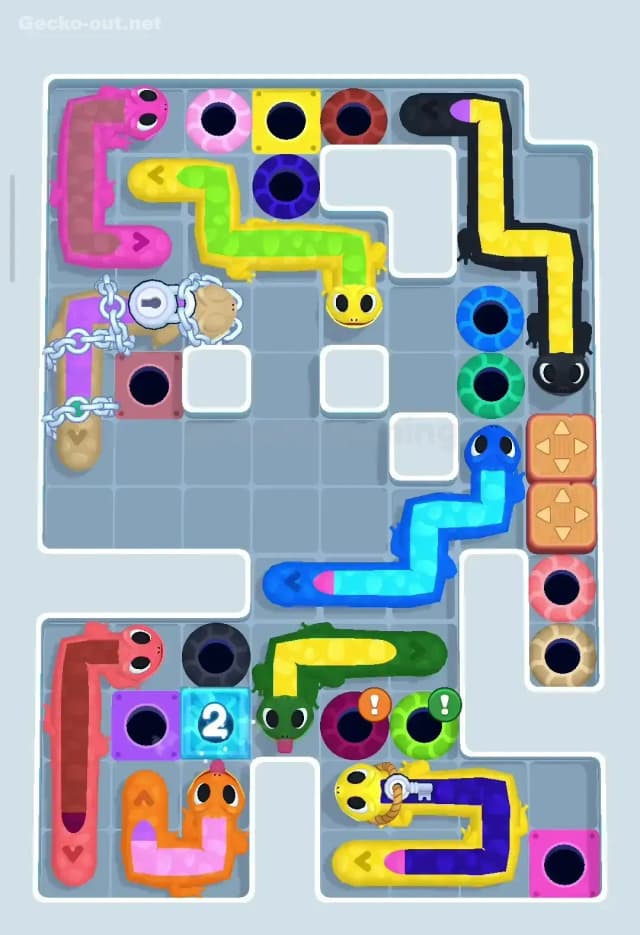 Gecko Out Level 312 Solution 1