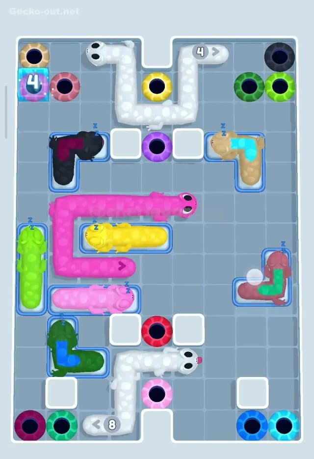 Gecko Out Level 291 Solution 1