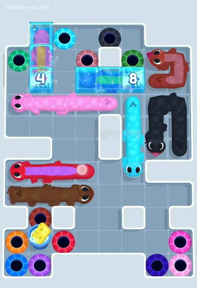 Gecko Out Level 245 Solution 2