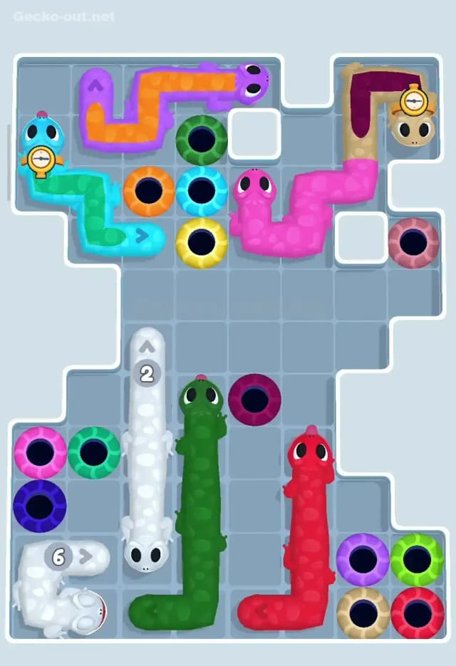 Gecko Out Level 217 Solution 1