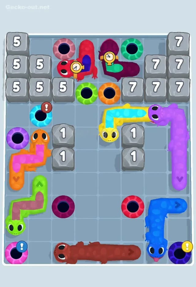Gecko Out Level 175 Solution 1