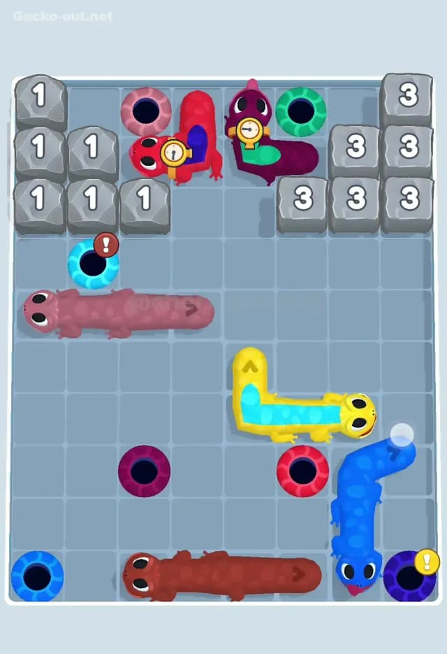 Gecko Out Level 175 Solution 2